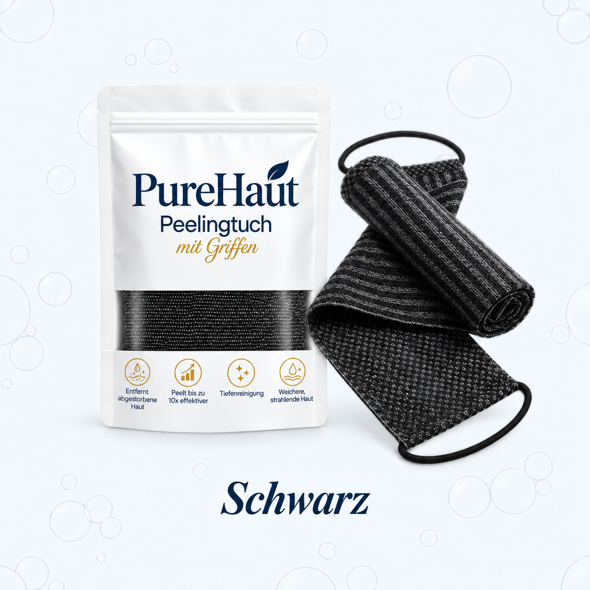PureHaut Peeling-Duschtuch