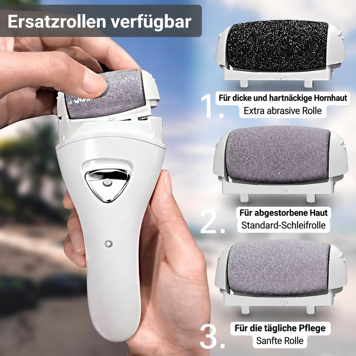 PureHaut Cleanfeet Hornhautfeile