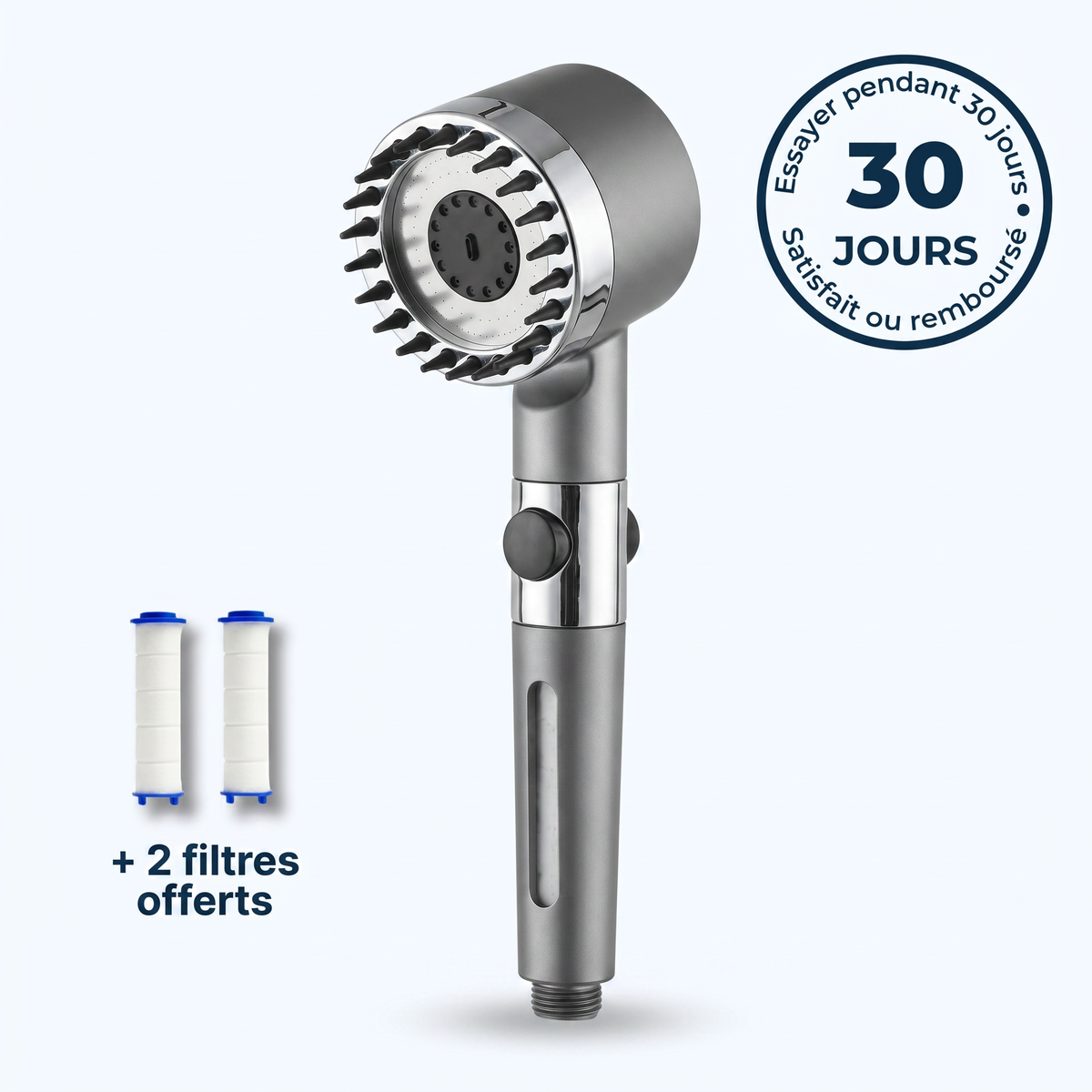 PureHaut HydroShower 3-in-1 Duschkopf - Standard